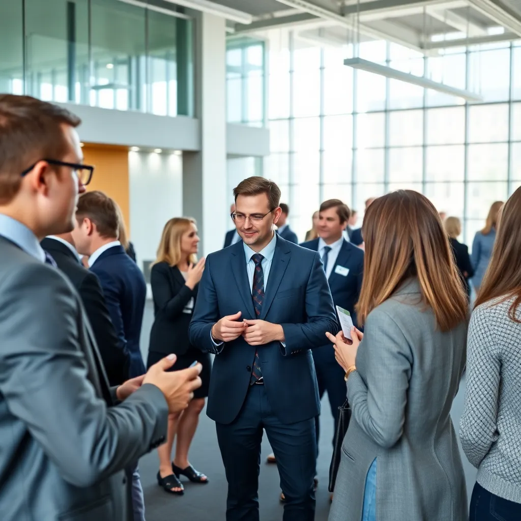 Zakelijk netwerkevenement in Amsterdam